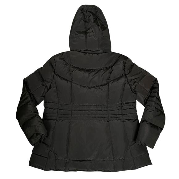 Orolay Down Filled Puffer Coat Black 2XL Hooded Winter Snow Skiing Outdoors - Picture 8 of 16